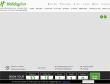 Tablet Screenshot of hicollegepark.com